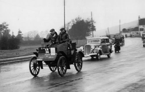1902 Albion, driven by Harrington on 1934 London to Brighton Run. Creator: Unknown.