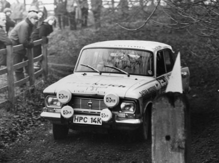 Moskvitch 412, Lanfranchini, 1972 R.A.C. Rally. Creator: Unknown.