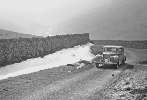 1953 Alvis TA21 during 1954 R.A.C. Rally. Creator: Unknown.