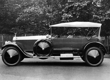 1920 Rolls-Royce Silver Ghost by Grosvenor. Creator: Unknown.
