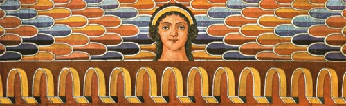Frieze from the François Tomb (Tomba François) at Vulci, Italy, (1928). Creator: Unknown.