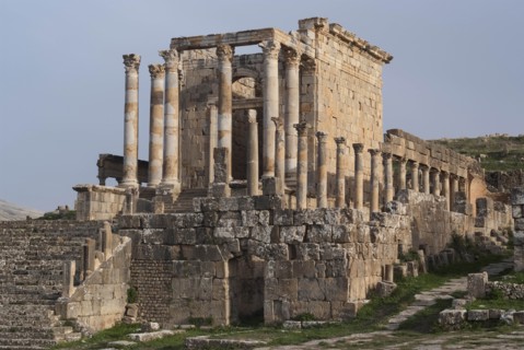 Algeria, Djemila, SS Temple