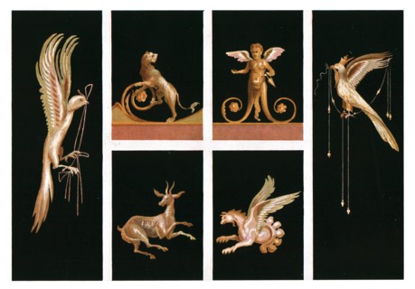 Wall decoration, Pompeii, Italy, (1928). Creator: Unknown.