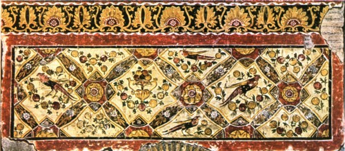 Ornamental frieze from the Basilica of St. Clement, Rome, Italy, (1928). Creator: Unknown.