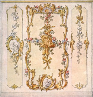 Design for a mural decoration, Germany, (1928). Creator: Unknown.