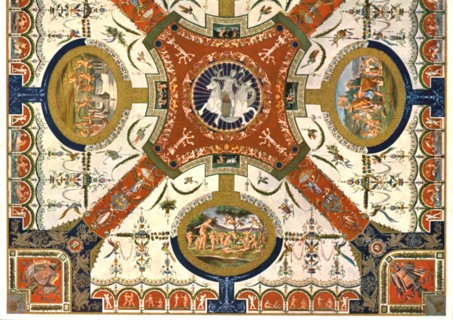 Decoration in the Villa Madama, Rome, Italy, (1928). Creator: Unknown.