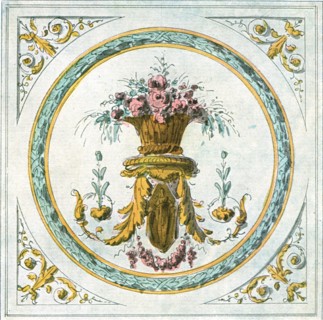 Design for interior decoration, France, (1928).  Creator: Unknown.