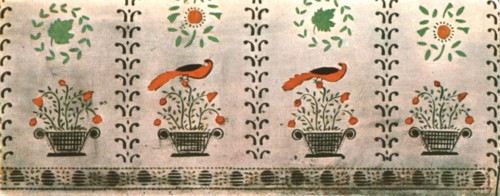 Mural painting in the Grant Family House, Saco, Maine, USA, (1928). Creator: Unknown.