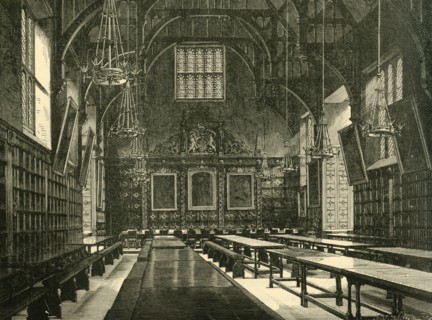 'Hall of Trinity College', 1898. Creator: Unknown.