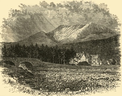 'Ben Bay and Kinlochewe Hotel', 1898. Creator: Unknown.