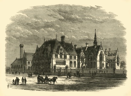 'Owens College', 1898. Creator: Unknown.