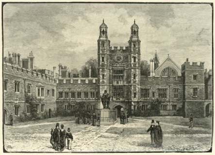 'The Quadrangle, Eton', 1898. Creator: Unknown.