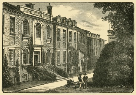 'The Old House, from the Masters' Garden', 1898. Creator: Unknown.