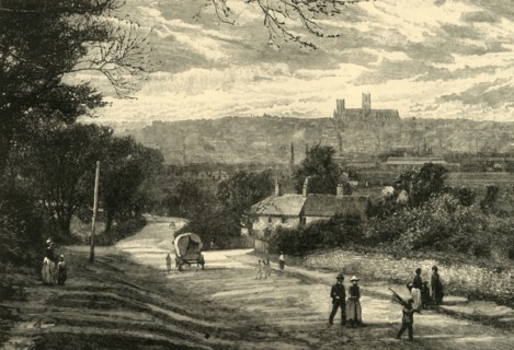 'Distant View of Lincoln', 1898. Creator: Unknown.