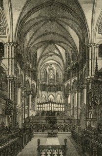 'Canterbury Cathedral - The Choir', 1898. Creator: Unknown.