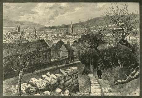 'Bath, from Beechen Cliff', 1898. Creator: Unknown.
