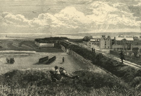 'The Ramparts, Berwick-On-Tweed', 1898. Creator: Unknown.