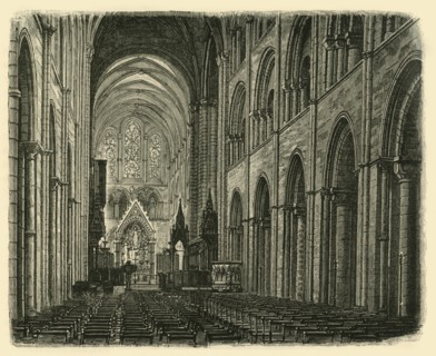 'Interior of Chichester Cathedral, Looking East', 1898. Creator: Unknown.
