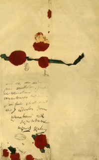 Napoleon's will, 16 April 1821, (1921). Creator: Unknown.