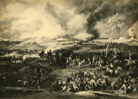 The Battle of Borodino, 7 September 1812, (1921). Creator: Unknown.