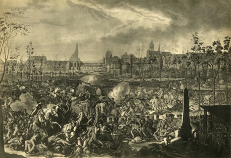 The Battle of Leipzig, 19 October 1813, (1921). Creator: Unknown.