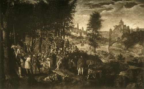 The Sermon of St. John the Baptist, c1550, (1903). Creator: Unknown.