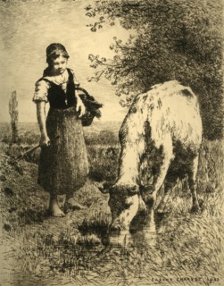 'Aux Champs', 1903. Creator: Unknown.