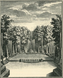 The Bosquet du Théâtre d'Eau in the gardens at Versailles, France, (1903). Creator: Unknown.