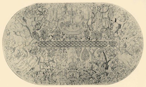 'Painting on the Ceiling of the Hall of Justice, No. 1', 1907.  Creator: Unknown.