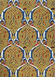 'Ornaments in panels, Court of the Mosque', 1907.  Creator: Unknown.