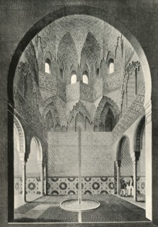 'Hall of the Abencerrages', 19th century, (1907). Creator: Unknown.
