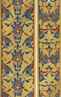 'Bands, side of arches, Court of the Lions', 1907. Creator: Unknown.