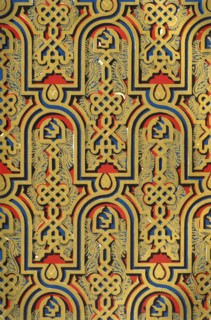 'Ornaments on panels, Hall of Ambassadors', 1907. Creator: Unknown.