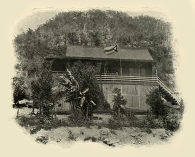 'Cuban Headquarters at Daiquiri', Spanish-American War, June 1898, (1899). Creator: Burr McIntosh.