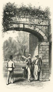 'Entrance to the Playing Fields', c1870.