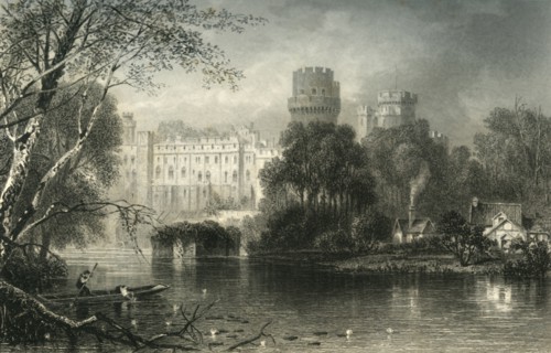 'Warwick Castle', c1870.