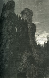 'Hurstmonceaux Castle', c1870.