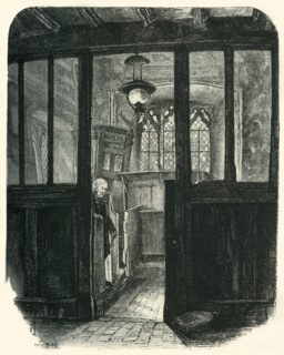 'Depedale Church', c1870.