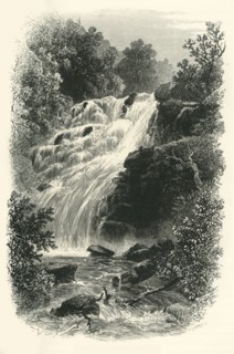 'Torc Cascade, Killarney', c1870.