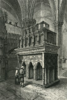 'Edward the Confessor's Shrine. Westminster Abbey', c1870.