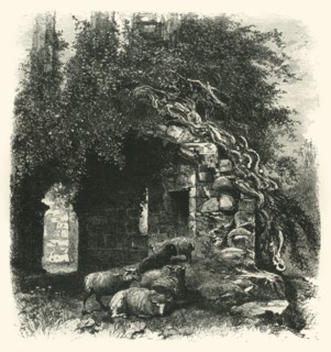 'Archway, Kenilworth Castle', c1870.