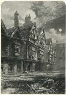 'St. Peter's Hospital, Bristol', c1870.