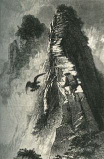 One Man's Pass, Donegal', c1870.