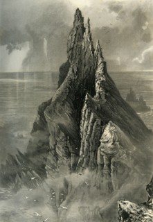 'The Bent Cliff (West Coast of Ireland)', c1870.