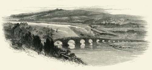 'Berwick Bridge', c1870.