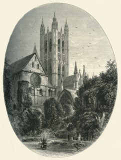 'Bell Harry Tower, Canterbury Cathedral', c1870.