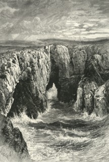 'An Iron-Bound Coast', c1870.