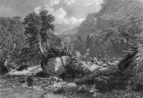 'On the Lynn', c1870.