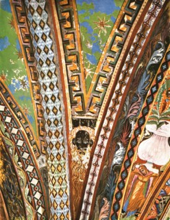 Decoration in the Basilica of Saint Francis, Assisi, Italy, (1928). Creator: Unknown.