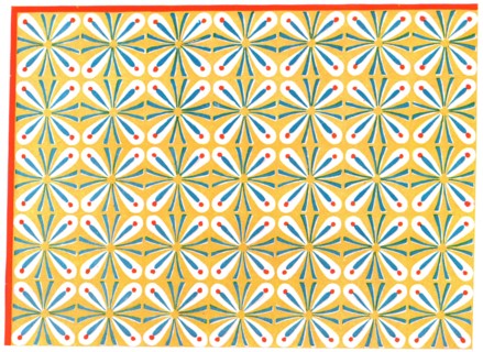 Painted ceiling in the tomb of Hepuseneb, Thebes, Egypt, (1928). Creator: Unknown.
